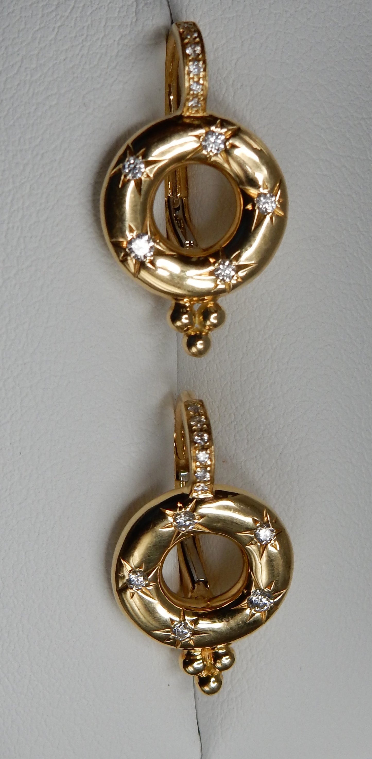 Temple St Clair Diamond Earings