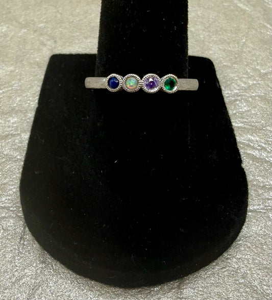 LOVE Acrostic Ring-Sterling Silver