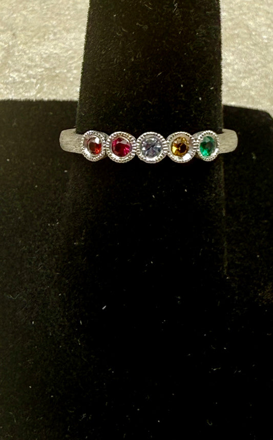 GRACE Acrostic Ring-Sterling Silver