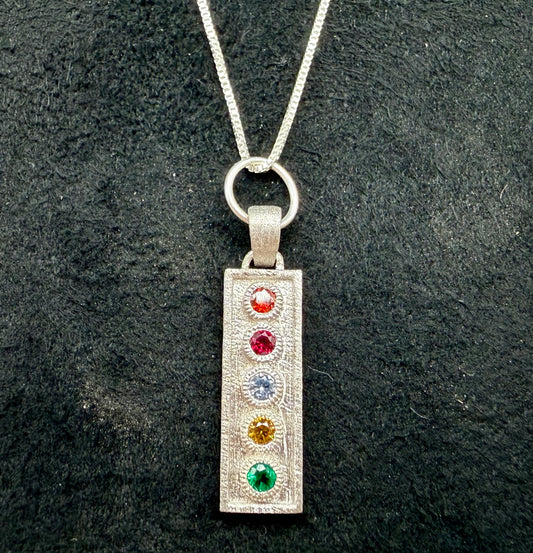 GRACE Acrostic Pendant-Sterling Silver
