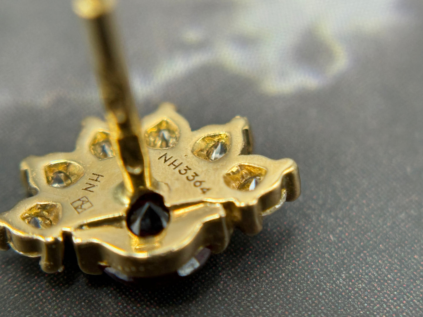 Nouvel Heritage Spinel &  Diamond Earrings