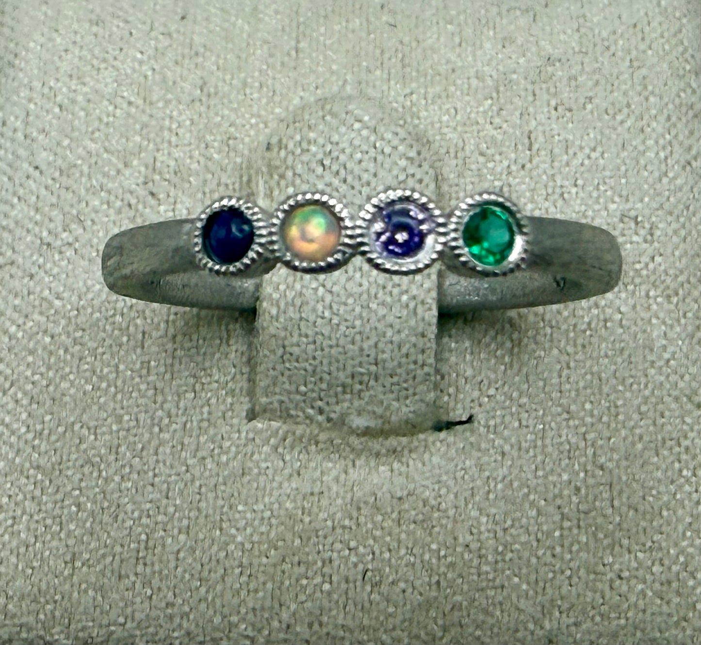 LOVE Acrostic Ring-Sterling Silver