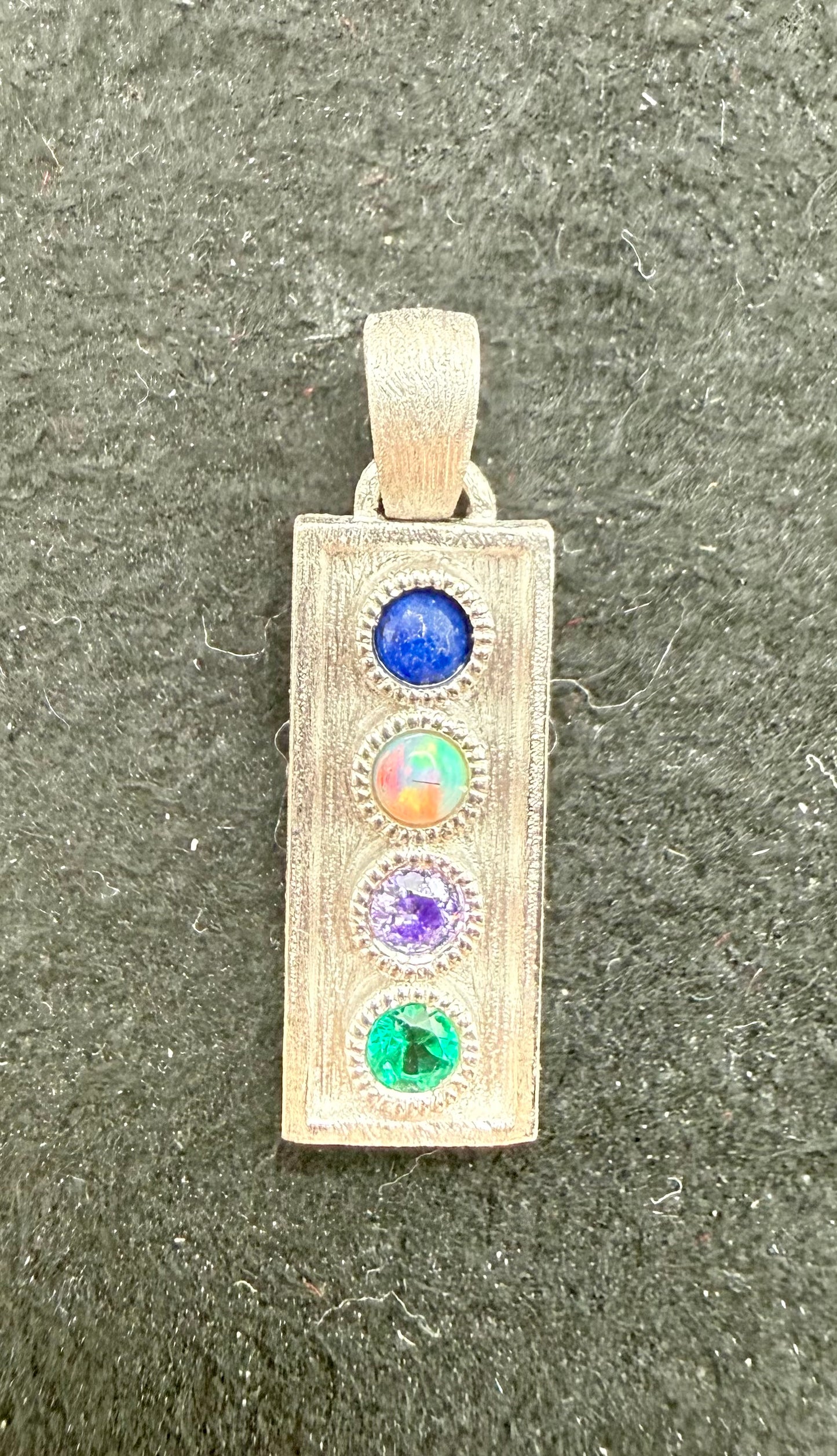 LOVE Acrostic Pendant-Sterling Silver