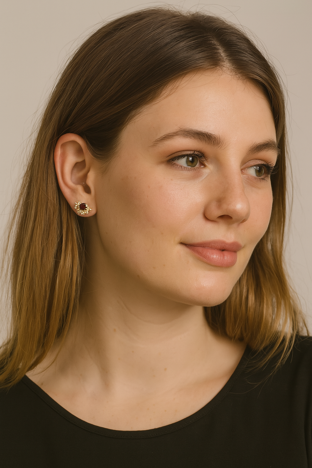 Nouvel Heritage Spinel &  Diamond Earrings